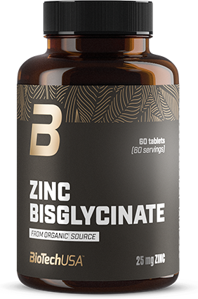 BiotechUSA Zinc Bisglycinate 60 Tablets