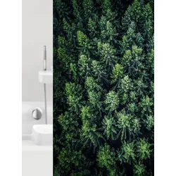 GRUND Duschvorhang Foresta grün 180x200 cm
