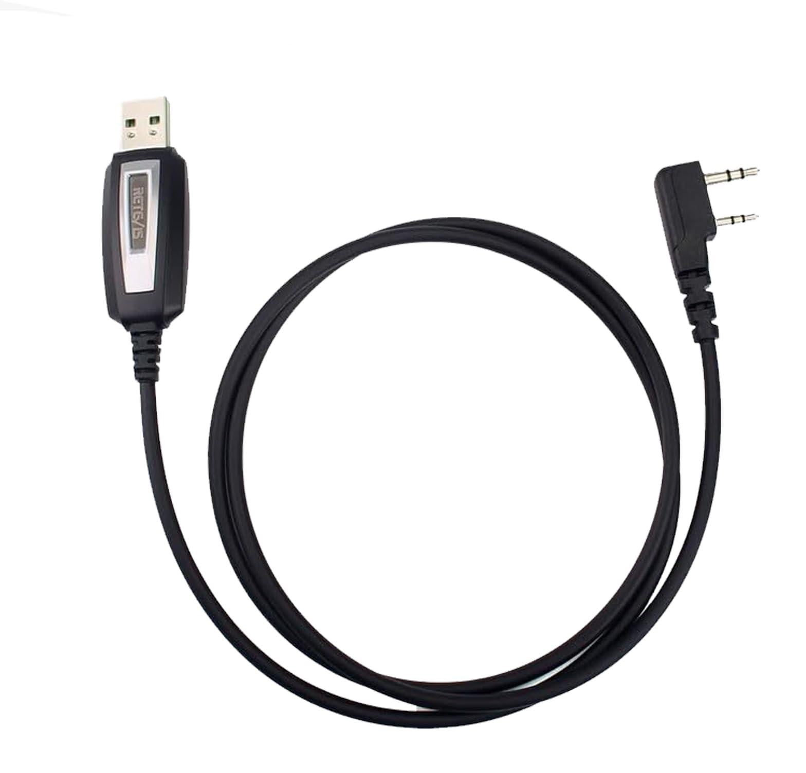 Selius USB programmeerkabel met 2 pinnen voor walkietalkies