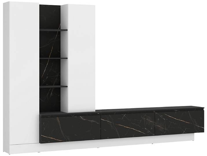 Wohnwand MODESTO 40x295x200.5cm