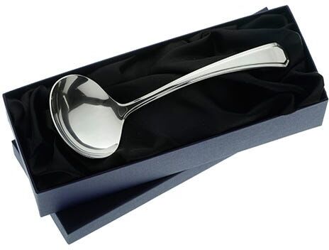 Arthur Price of England Grecian Sovereign Silver Sauce Ladle