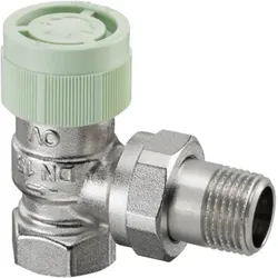 Oventrop Baureihe RFV 9 Eckventil 1185003 DN 10, kurze Bauform, mit stufenloser Voreinstellung