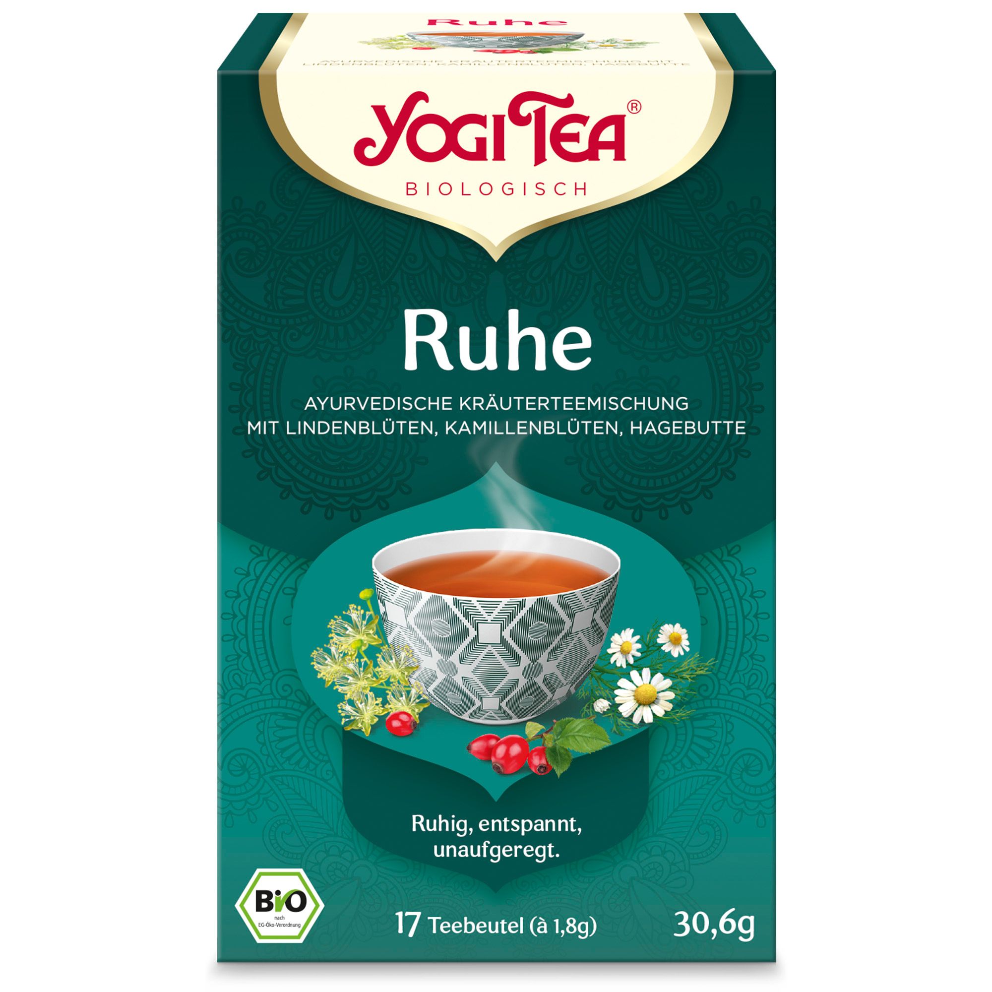 Yogi TEA Ruhe Bio Filterbeutel 17x1,8 g