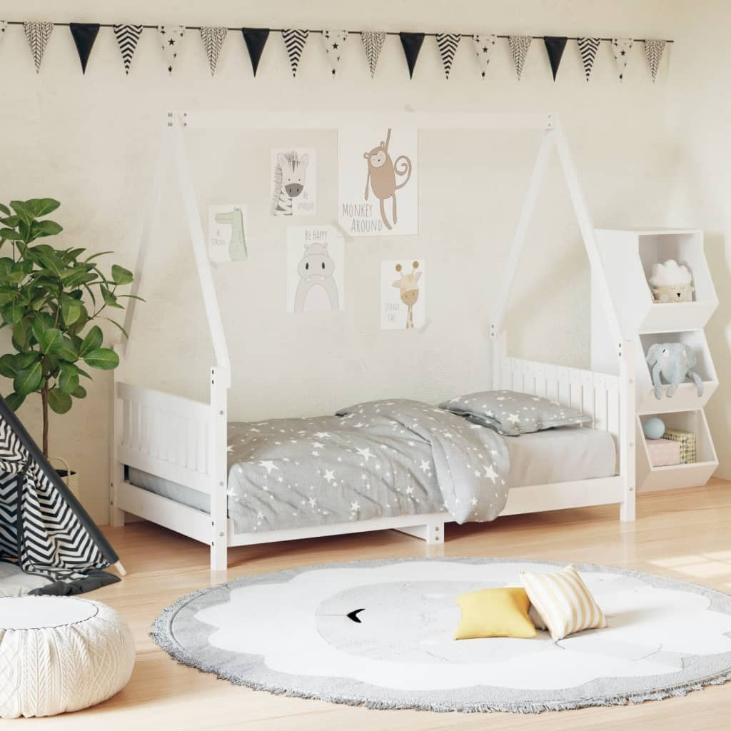 Prolenta Kinderbed met huisframe van massief hout