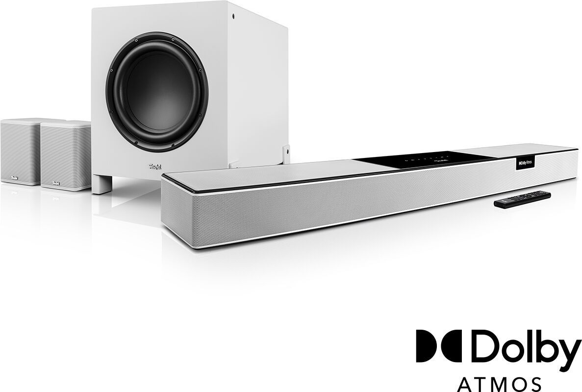 Teufel CINEBAR PRO 2 für Dolby Atmos Surround  Weiß