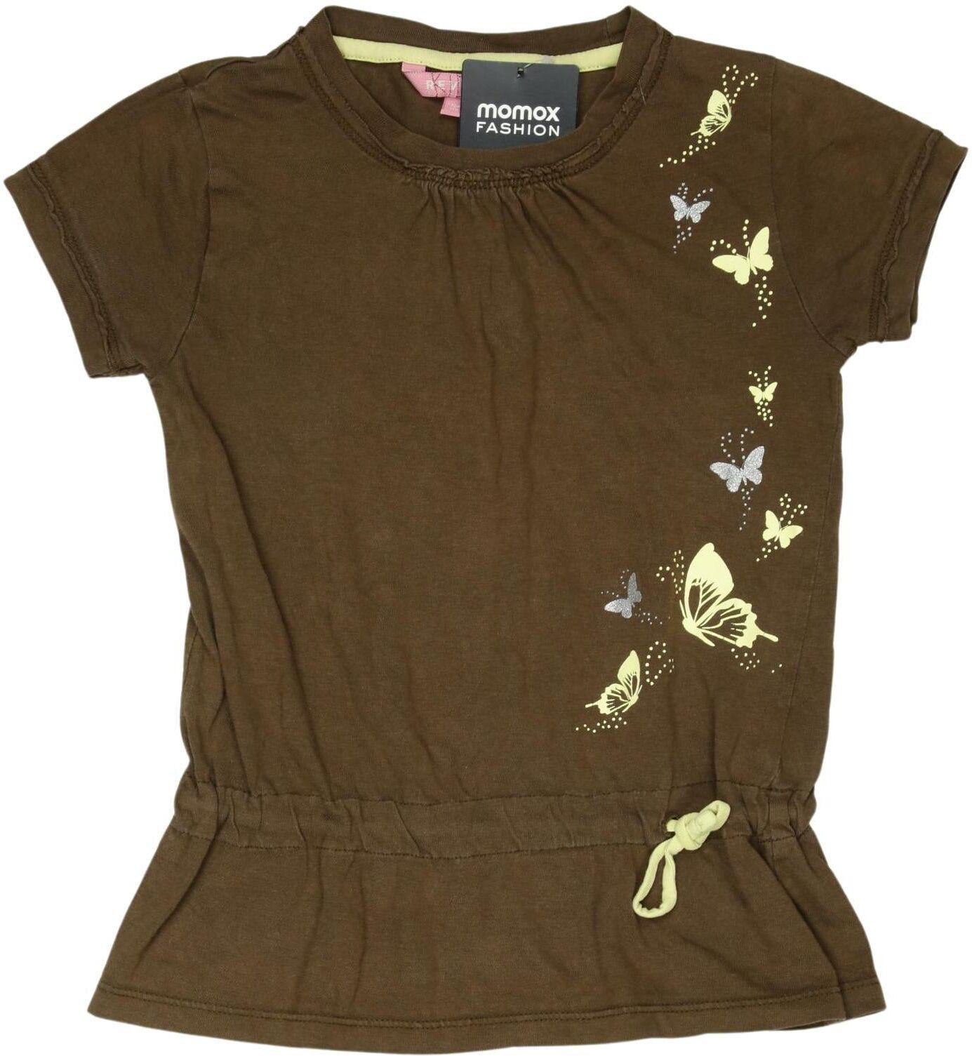 Review Mädchen T-Shirt, Braun, Gr. EU 104, Baumwolle - Second Hand