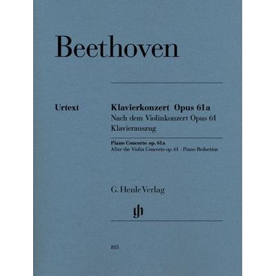 Ludwig van Beethoven - Klavierkonzert op. 61a nach dem Violinkonzert op. 61 -