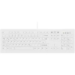 Active Key MedicalKey AK-C8100 Sanitizable (DE, Kabelgebunden), Tastatur, Weiss