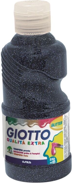 Flacon 250 ml Gouache Pailletée Giotto Bleu
