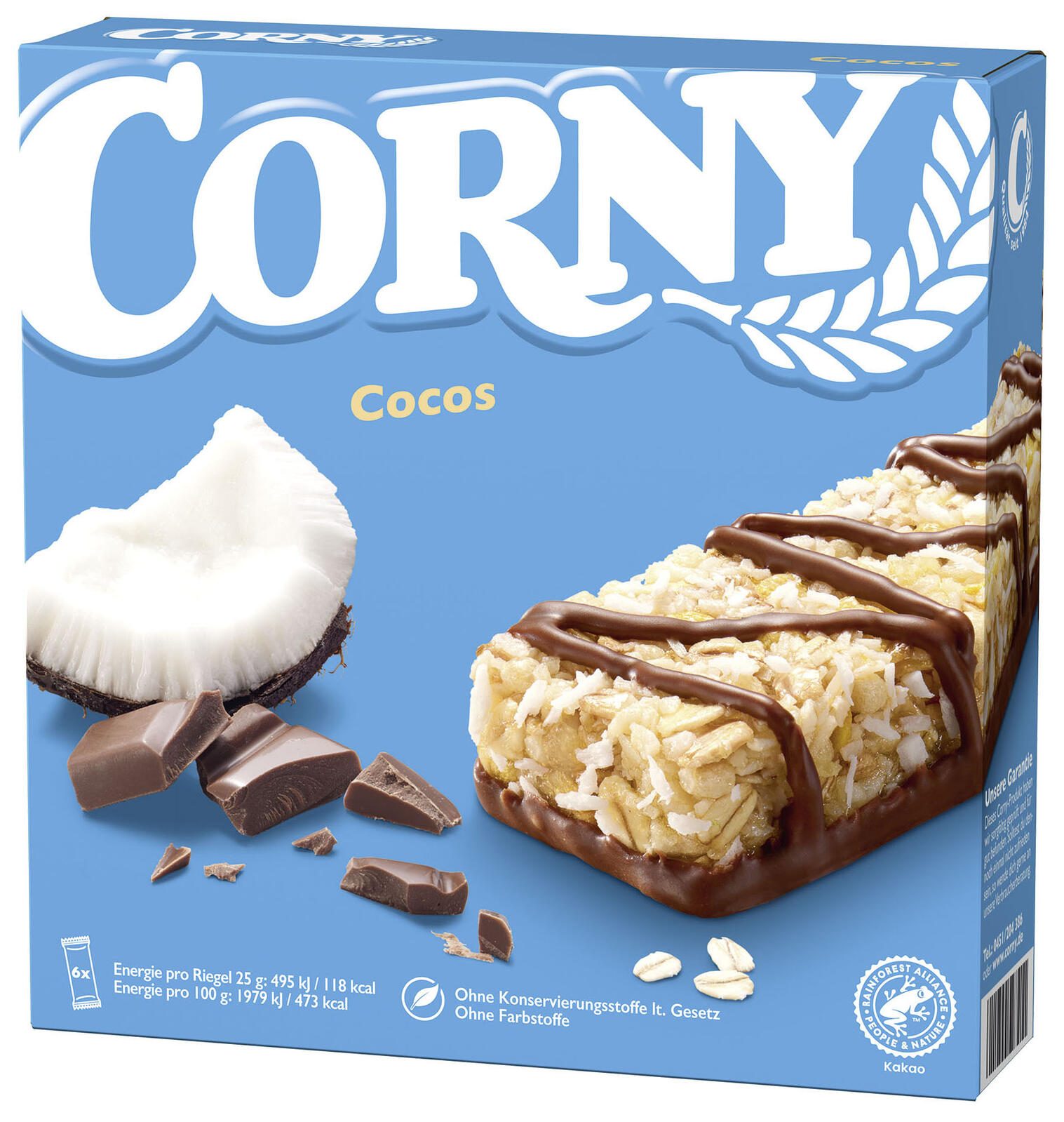 CORNY Müsliriegel Cocos 3007102