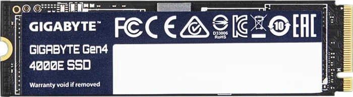 GIGABYTE Gen4 4000E SSD 500GB