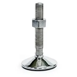 Stellfüße, Edelstahl 1.4404 (A4), FDA-konform (18-100-M16-150-C3-TK)
