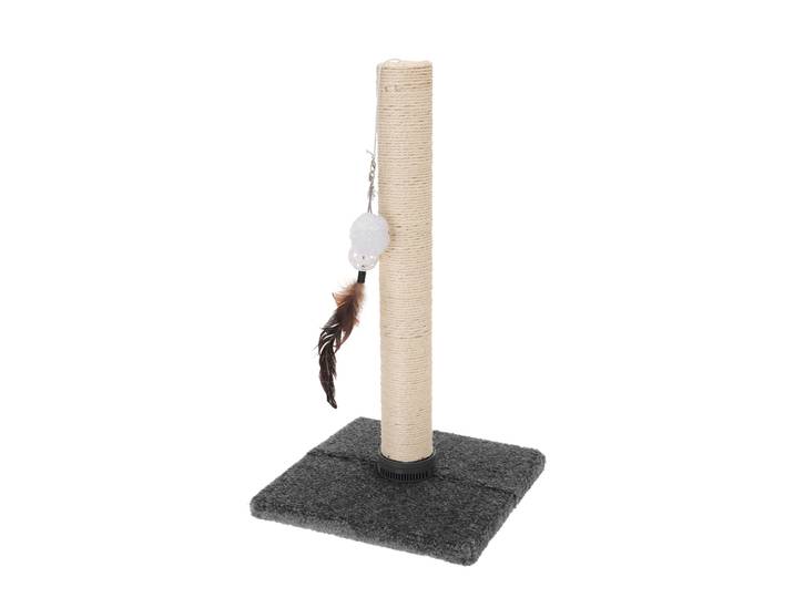 Katzenbaum Kratzstamm 55 cm beige/grau