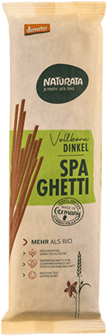 NATURATA Espaguetis Integrales de Espelta Demeter 500g