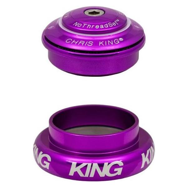 Chris King InSet I7 Mixed Tapered Steuersatz, Edelstahl-Lager, 1 1/8"-1.5", GripLock, ZS44/28.6 | E (43816150)