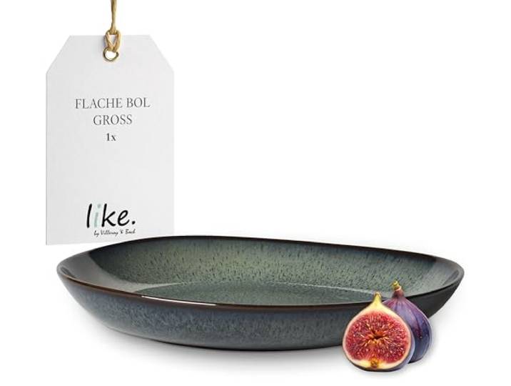 Villeroy & Boch like. by Lave Gris Schale Flach grau