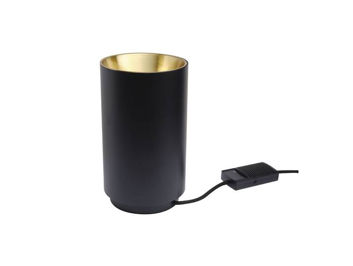 DCW éditions - Lampe à poser Tobo - Noir - Laiton - Designer DCW éditions