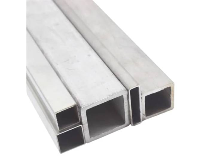 1 Stück 500 mm 304 Stahl-Vierkantrohr Industrie DIY Rechteckige Armatur, Heimgebrauch, langlebiges Material(25X50X1.5mm)