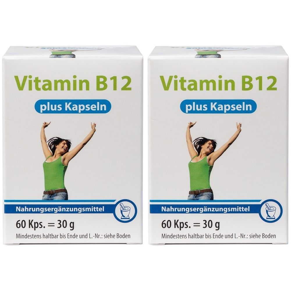 Vitamin B12 Plus Kapseln 2x 2x60 St