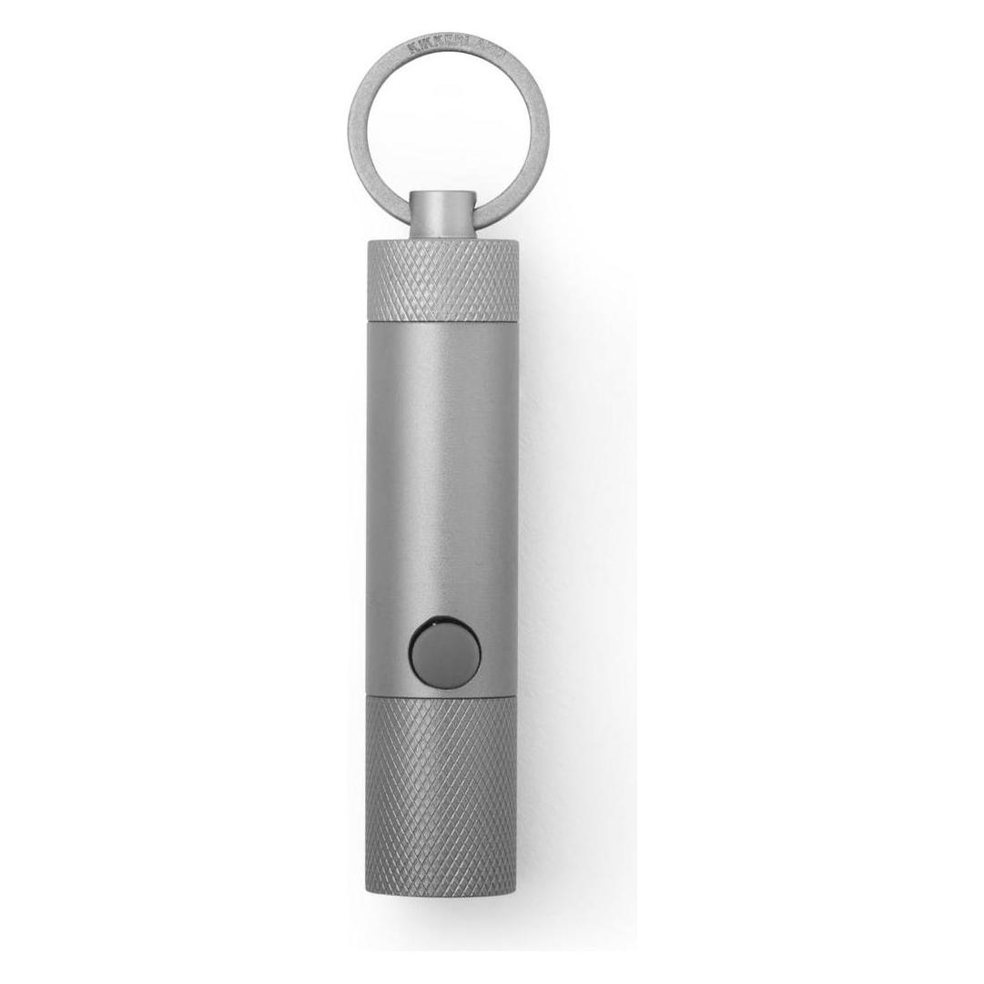 Kikkerland - Rechargeable Mini Flashlight - 3.5 inches x 0.75 inches (8.89 cm) (KR110)