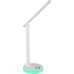 LED-Schreibtischleuchte Geraldo Weiß max. 5 Watt Schreibtischlampe