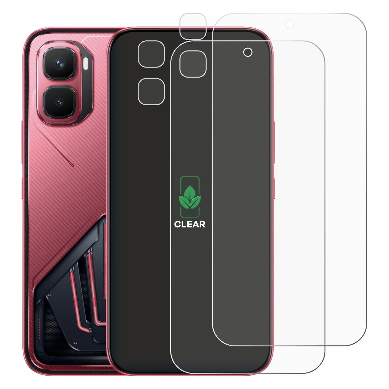 ScreenLeaf Schutzfolie für Infinix GT 50 Pro (Display+Kamera) Displayschutz Display Schutz Folie Klar (6163101)