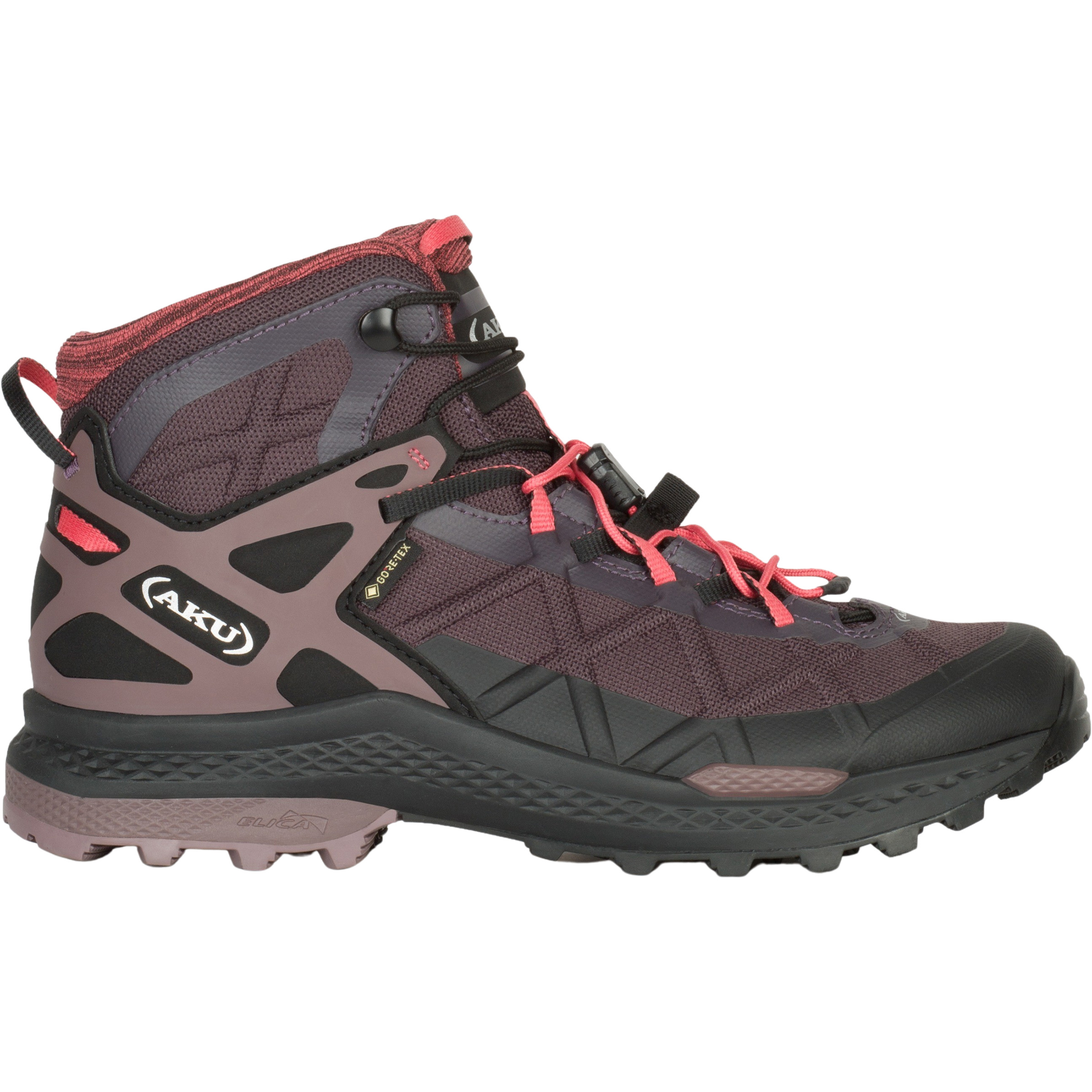 Aku Rocket Mid DFS GTX Damen Wanderschuhe lila Größe 37 Trekking Wasserdicht
