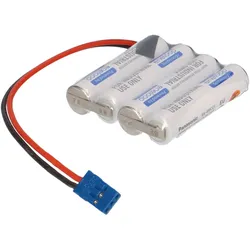 eneloop NiMH Akkupack 4,8V 800mAh F1x4 – Graupner-Anschluss