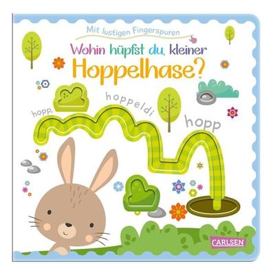 Wohin hüpfst du, kleiner Hoppelhase?, Gebundene Ausgabe von Simon Couchman, Carlsen
