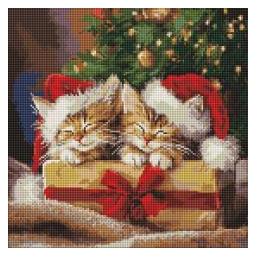 Ideyka Diamantmosaik - Flauschige Geschenke 40x40cm (66128951)