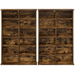vidaXL, Regal, CD Regal (60 x 17 x 92 cm)