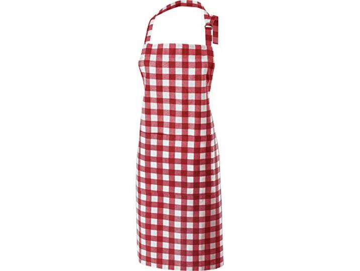 REDBEST Schürze Baumwolle rot Größe 75x90 cm