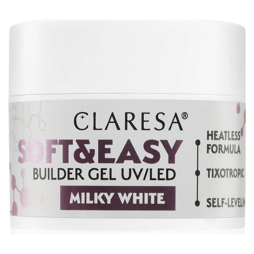 Activeshop Soft & Easy Builder Gel Milky White 12g (12 g) (5903819820478)