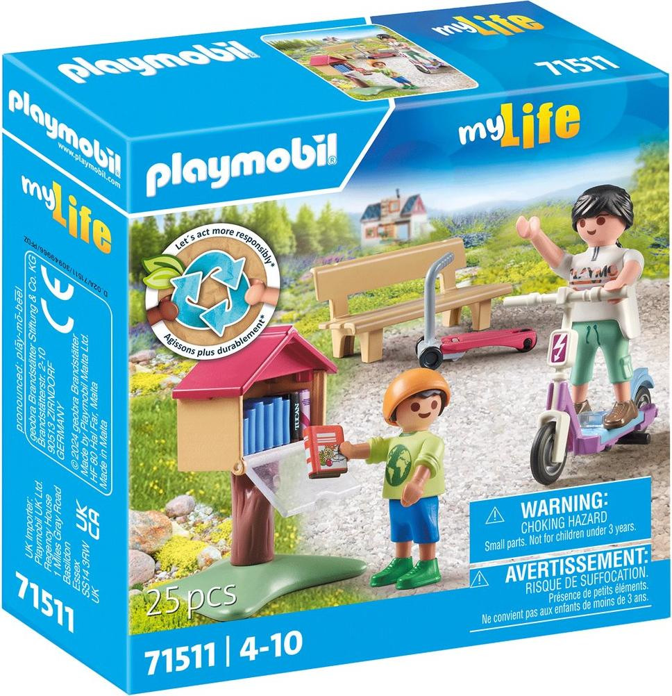 Playmobil My Life Boekenruil voor Lezers 71511
