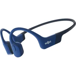 Shokz OpenRun USB-C (Keine Geräuschunterdrückung, 8 h, Kabellos), Kopfhörer, Blau
