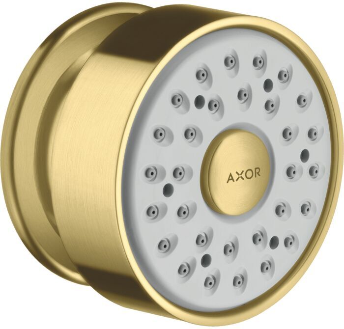 Hansgrohe Axor Seitenbrause 28464950 runde Rosette, schwenkbar, 1jet, brushed brass