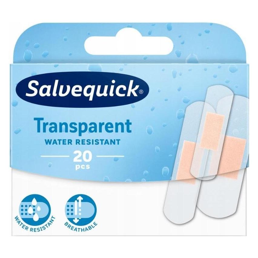 Salvequick Transparent Discreet Look Slices 20Pcs. (20x) (33099734)