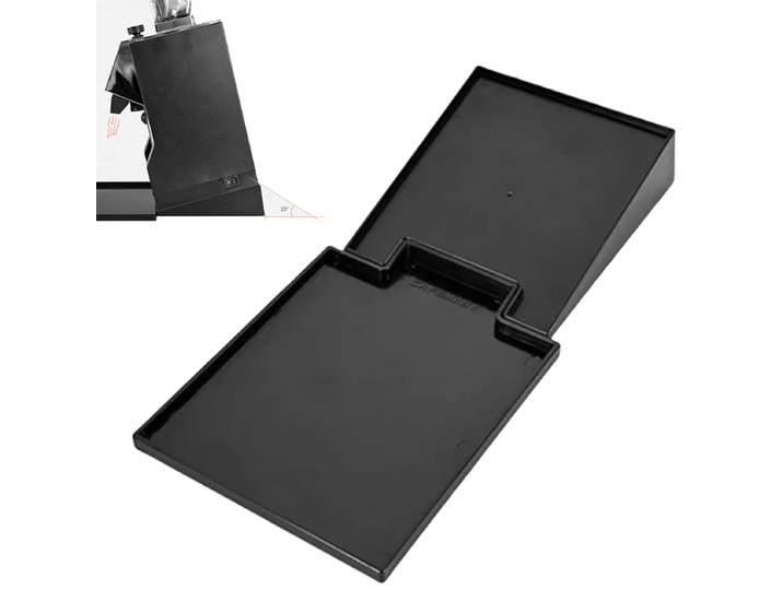 Support incliné avec plateau Compatible Eureka Mignon Meuleuse Base d'angle d'inclinaison durable et plateau d'égouttage Accessoires de meuleuse à expresso