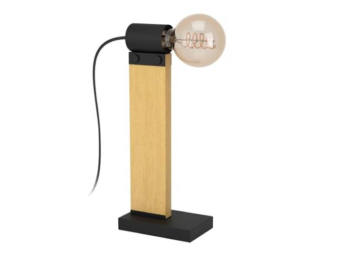EGLO Tischlampe Bailrigg, rechteckige Tischleuchte, FSC100HB