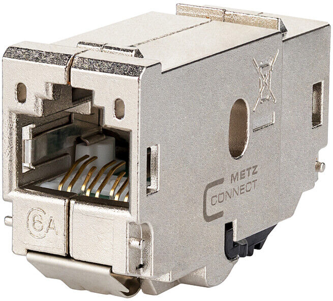 BTR NETCOM Coupleur RJ45 Cat.6 1309A0-I ; Metz Connect (1309A0-I)
