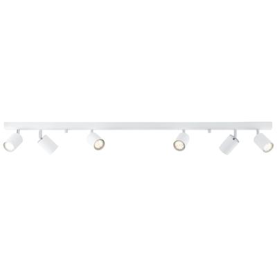 BRILLIANT Deckenstrahler "Different", weiß, 6, H: 14,5cm, 1 Stk., Leuchten, Spotbalken 6flg weiß, Deckenstrahler