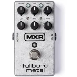 Mxr Full Bore Metal -s??r??pedaali (Gitarre), Effektpedal, Mehrfarbig