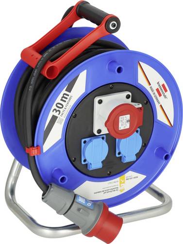 Brennenstuhl 1237980 Kabeltrommel 30.00m Schwarz CEE-Stecker 16A 5polig