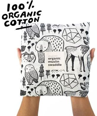 Wee Gallery Muslin Swaddle Blanket - Nordic
