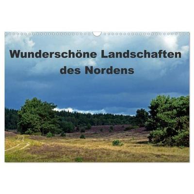 Wunderschöne Landschaften des Nordens (Wandkalender 2027 DIN A3 quer), CALVENDO Monatskalender