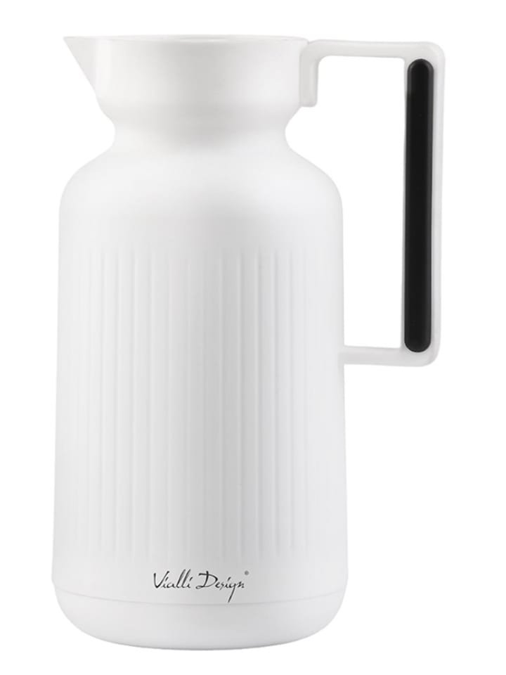 Vialli Design Thermokanne "Lungo" in Weiß - 1 l - onesize