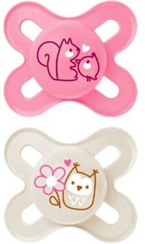 Mam Chuchas Start Pure 0-2m Rosa 2 un