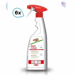 Blanc HYGIENIC Unterhaltsreiniger für Badoberfläche, ECOLABEL, 6 x 750 ml Flasche, auf pflanzlicher Basis