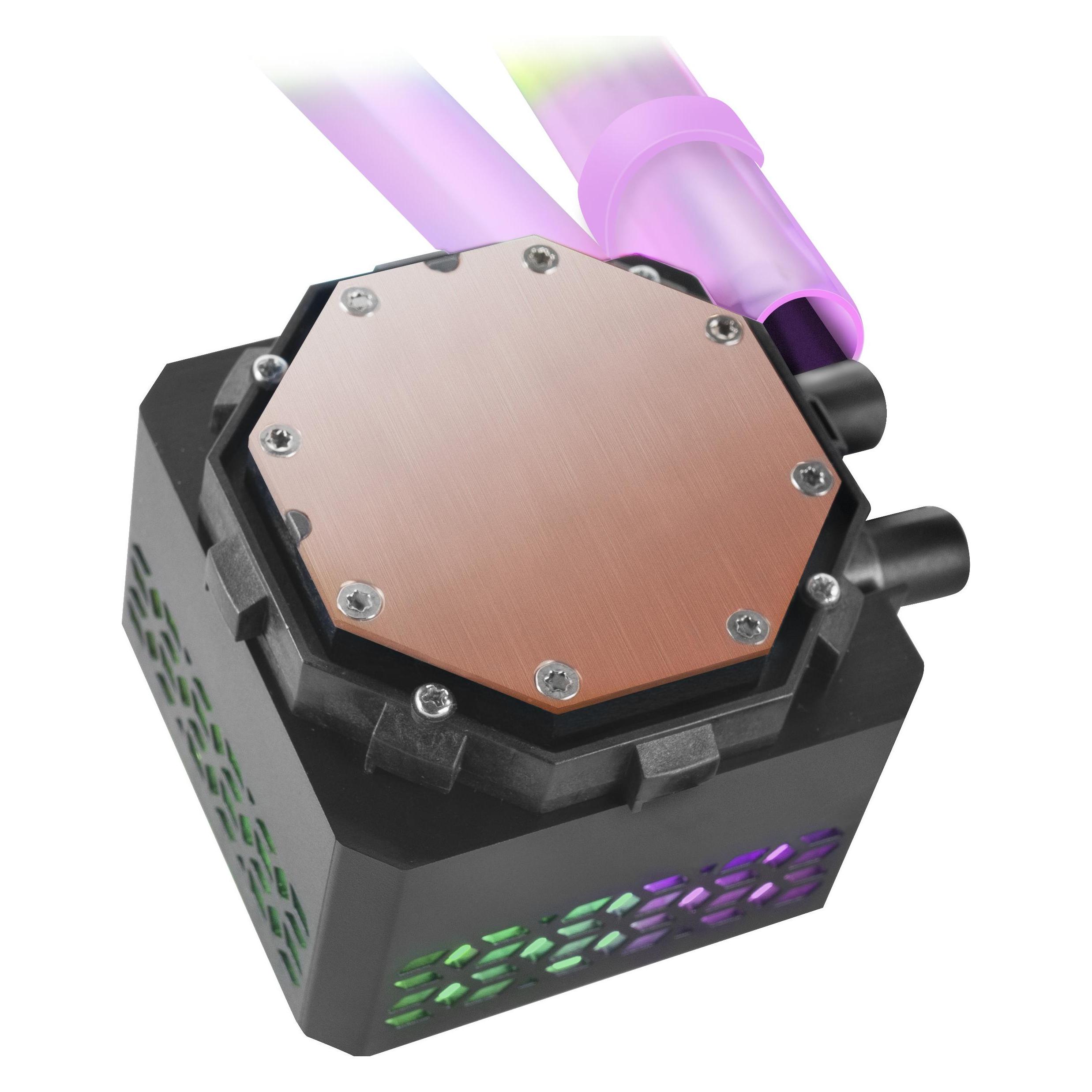 Mars Gaming Kit Watercooling Aio Ml-Ultra RGB - 360mm (Noir) (MLULTRA360)