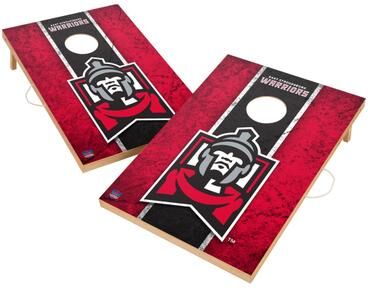 Skip's Garage Vintage East Stroudsburg University Warriors Regulation 2x4 Cornhole Set